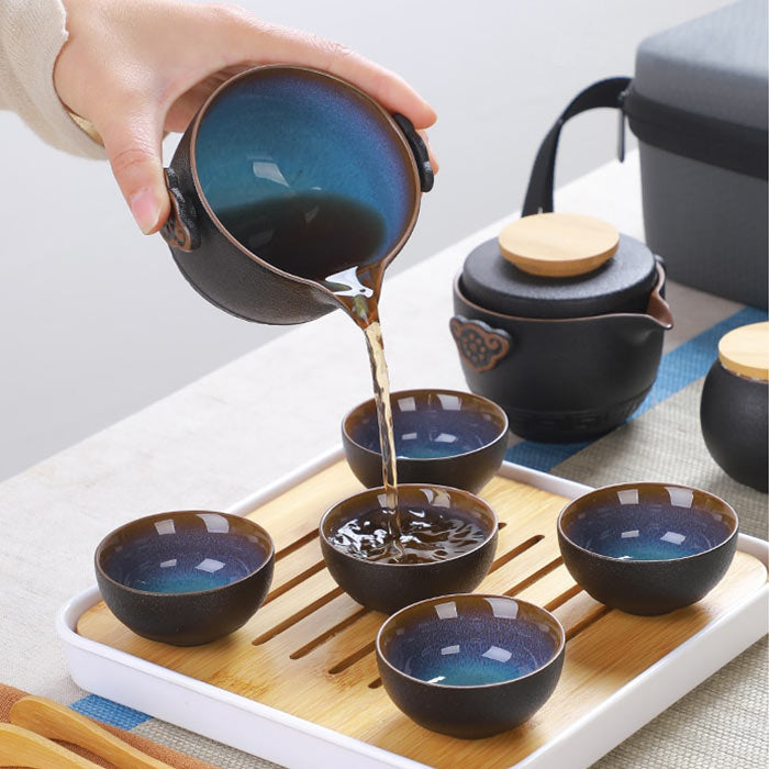Komplettes chinesisches Teeset | Mandarinenfabrik