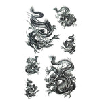Tatouage tribal dragon chinois 