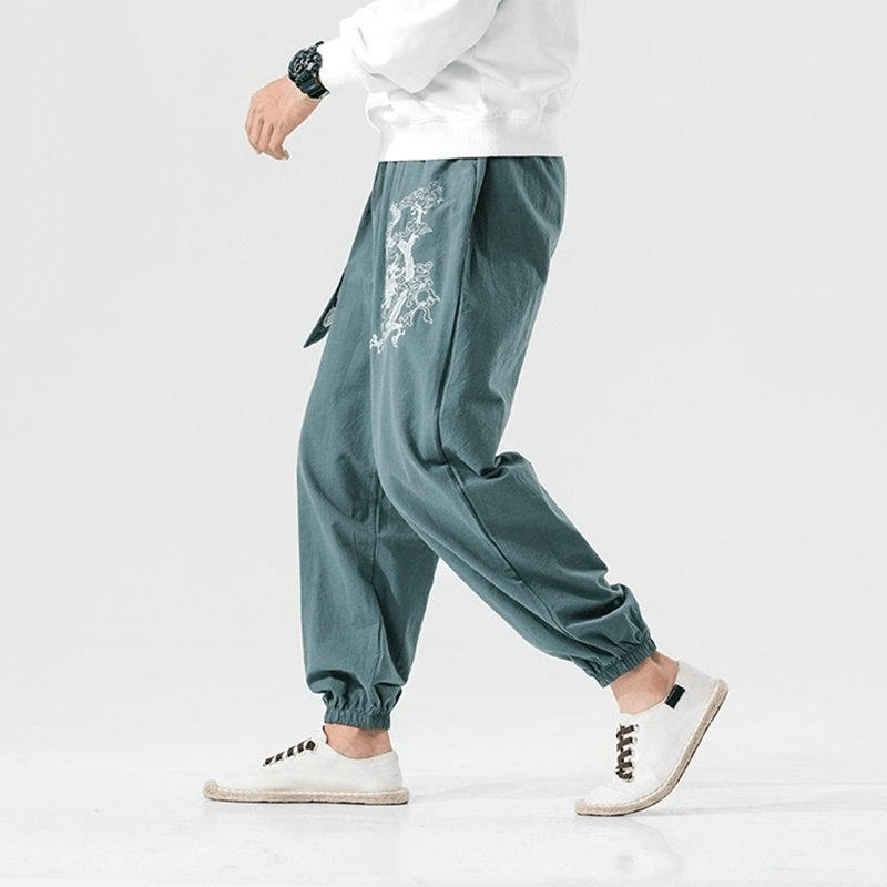 Chinese Pants Gray main image 1