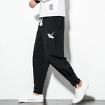 Pantalon Chinois Grue noir