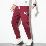 Pantalon Chinois Grue rouge