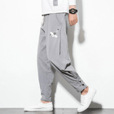 Pantalon Chinois Grue gris