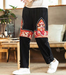 Pantalon Chinois Design rouge