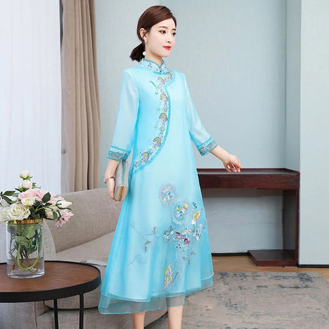 Robe Chinoise <br> Patineuse
