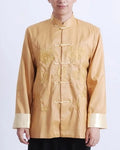 Veste Chinoise Homme <br> Ocre