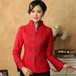 Chinees damesjack <br> Rood