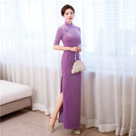 Robe Chinoise <br> Violette