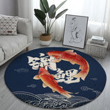 Chinese Circular Wool Rug