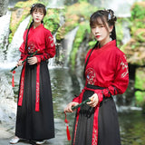 Hanfu <br> Red and Black