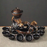 Juego de té chino de plata