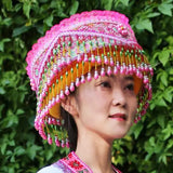 Chapeau chinois <br> avec perle