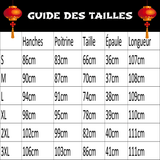 Robe Chinoise Printanière guide des tailles