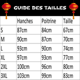 Robe Chinoise Patineuse Longue guide des tailles