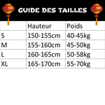 Hanfu Costume Traditionnel guide des tailles