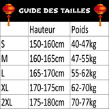 Hanfu Phénix Guide des tailles