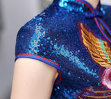 Robe Chinoise Symbole de la Femme manche