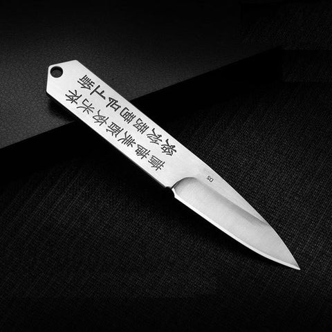 Couteau Chinois en Acier D2 