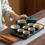 Service à thé moderne en porcelaine chinoise 