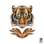 Tatouage Chinois Signe Astrologique Tigre 