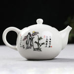 Théière Chinoise En Porcelaine Motif Traditionnel Chinois 
