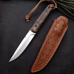 Couteau Chinois Bushcraft D2 