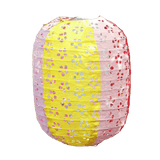 Lanterne Chinoise <br> Cylindrique Ajourée Multicolore