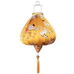Lanterne Chinoise <br> en Soie Or / 40cm