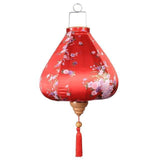 Lanterne Chinoise <br> en Soie Rouge / 40cm