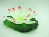Lanterne Chinoise <br> Flottante Lotus Blanc / Avec LED