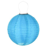 Lanterne Chinoise <br> Solaire Bleu