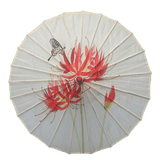 Ombrelle Chinoise <br> Fleur et Papillon
