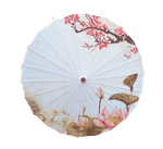 Ombrelle Chinoise <br> Lotus et Cerisier
