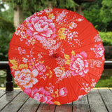 Ombrelle Esthétique Chinoise fleurs