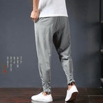 Pantalon Chinois Gris coton