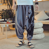 Pantalon Chinois Yin Yang gris