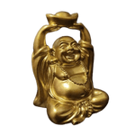 Statue Chinoise Bouddha Rieur Chance porte bonheur