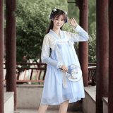 Hanfu Princesse bleu