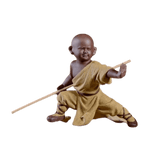 Statue Chinoise Moine Shaolin bouddha