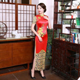 Robe Chinoise Fleurs Jaunes classe