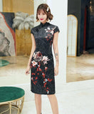 Robe Chinoise Calendrier Astral noir