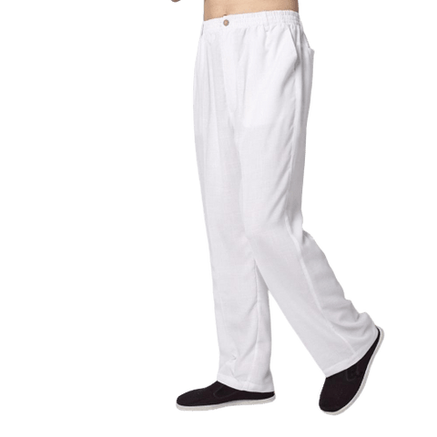 Pantalon Chinois Blanc