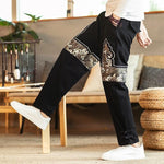 Pantalon Chinois Design lin