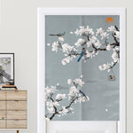 Rideaux Chinois Fleurs Blanches