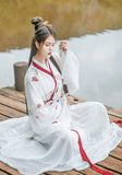 Hanfu Fleur Rouge kimono
