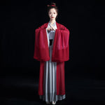 Hanfu Kimono Gris Maitre Chinois