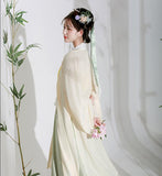 Hanfu Coton jaune