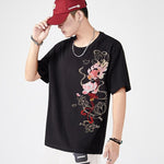 T-shirt Chinois Fleur de Lotus