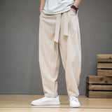 Pantalon Chinois Lin Blanc