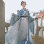 Hanfu Costume bleu