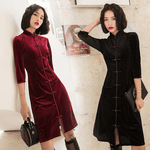 Robe Chinoise <br> Chemise Rouge / 2XL